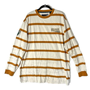 XL VTG Sean Puff Combs ENYCE Hip Hop Streetwear Long Sleeve stripe topography